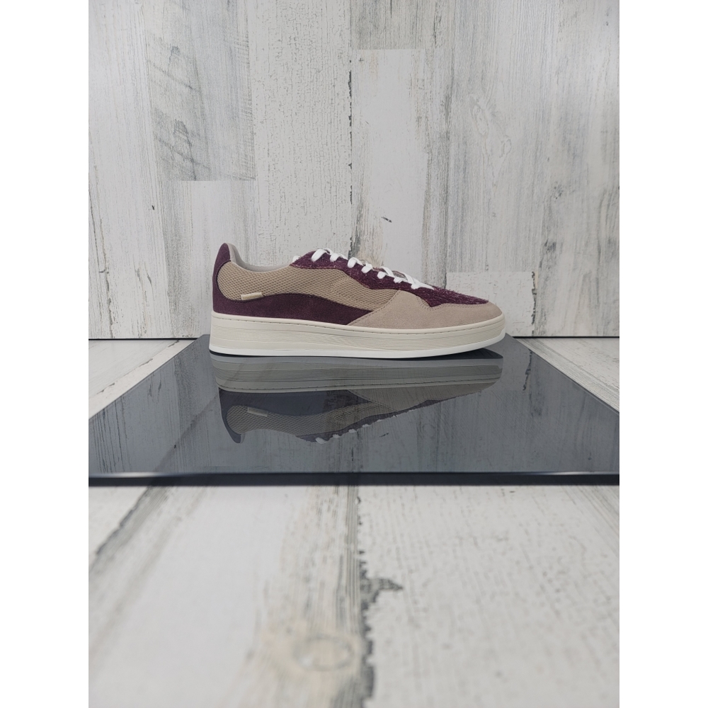 North Star Chunk Suede Fashion Sneakers In Pinot Men's Size 9.5